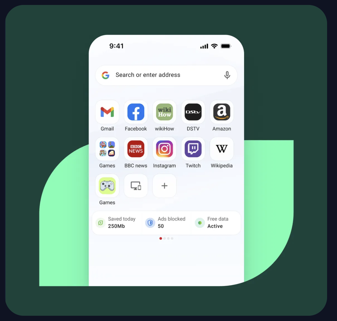 Opera Mini screenshot