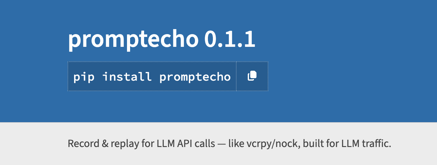 promptecho screenshot